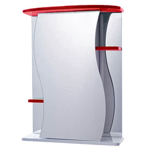 картинка Зеркальный Шкаф Alessandro 3 - 550 красный ПВХ от магазина САРТ